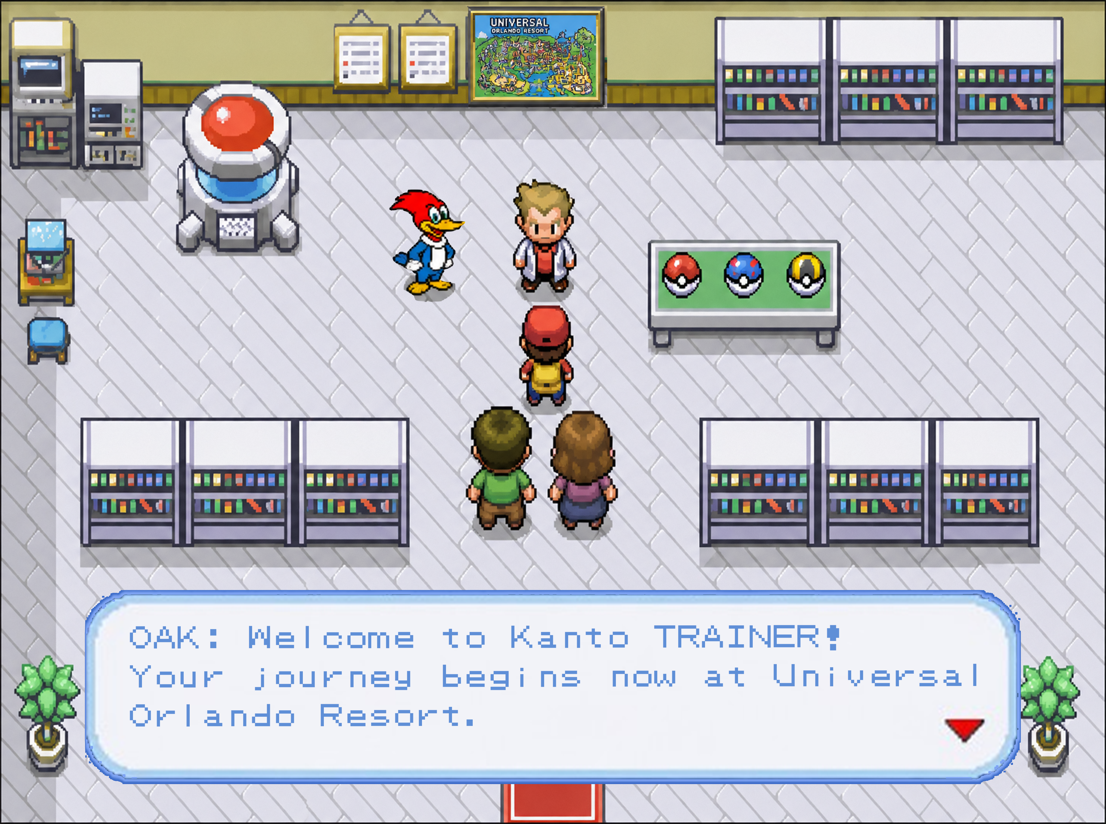 Pokémon Land - Graphic Design Concept